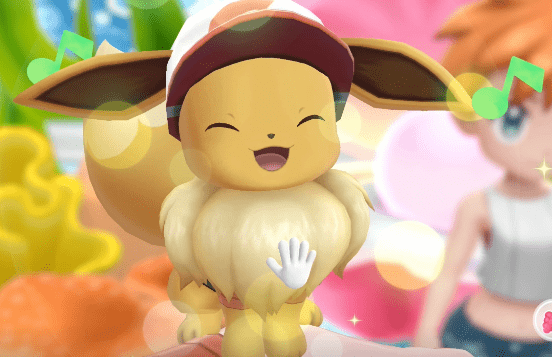 イーブイの笑顔