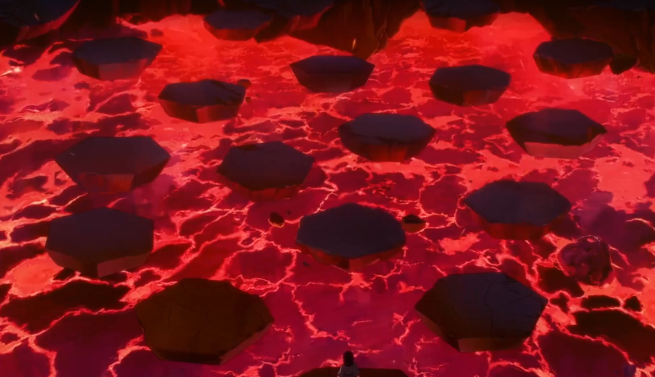 溶岩ジャンプゲーム